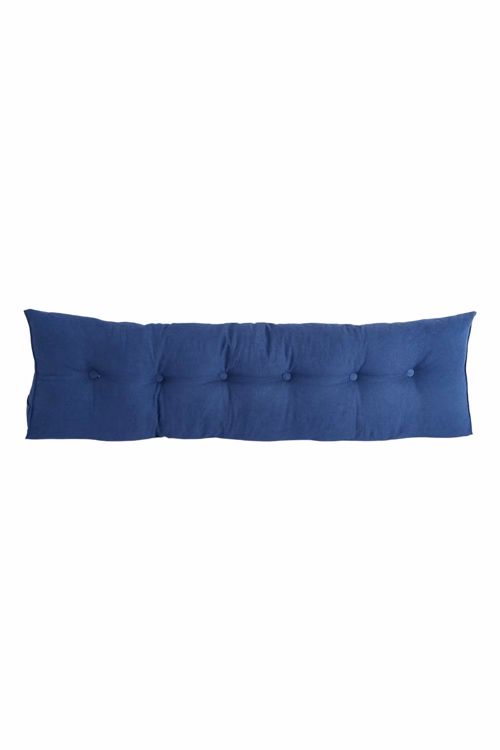 Living and Home Large Blue Washable Wedge Headboard Pillow with Removable Cover and Storage Pocket – 6