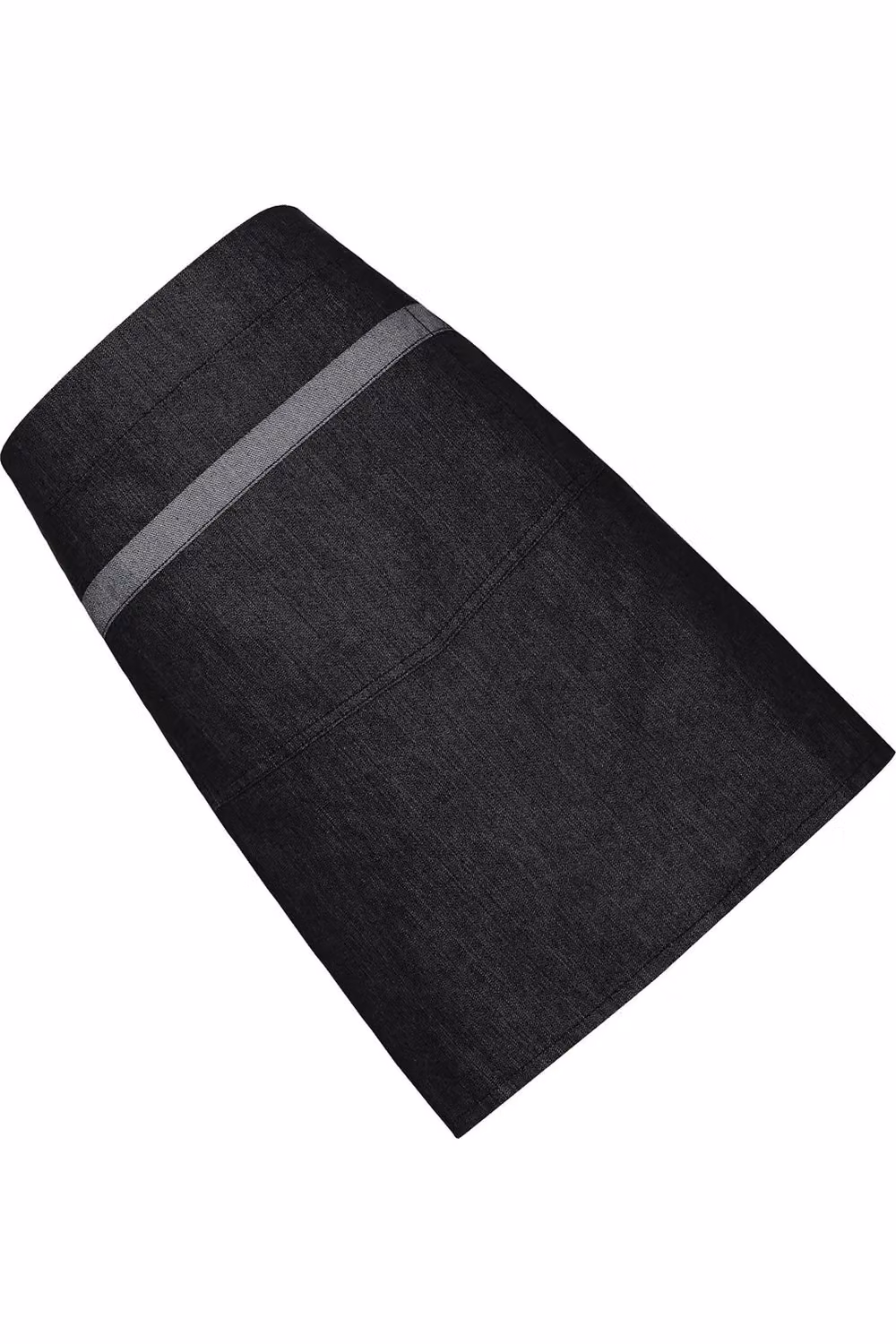 Premier Domain Contrast Denim Waist Apron in Black – 2