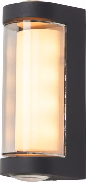 Litecraft Aten Outdoor Up and Down LED Wall Light in Anthracite
