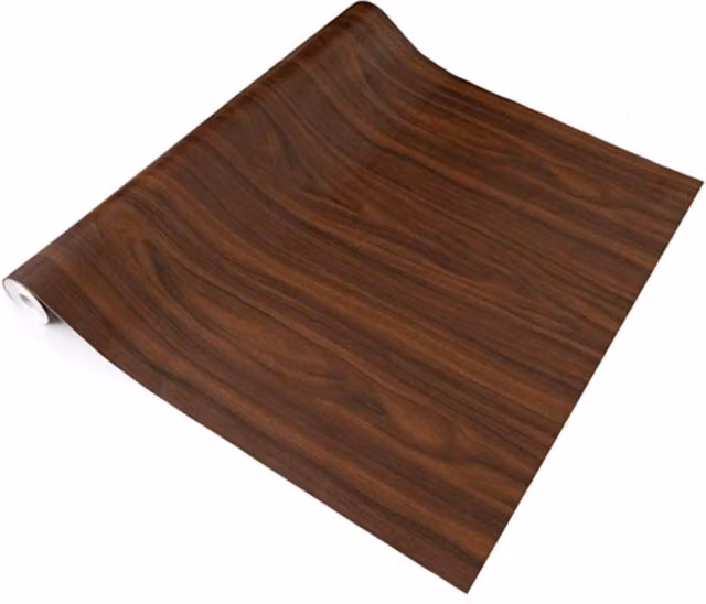 D-C-Fix Walnut Self Adhesive Vinyl Film, Brown, W: 90 cm, L: 500 cm