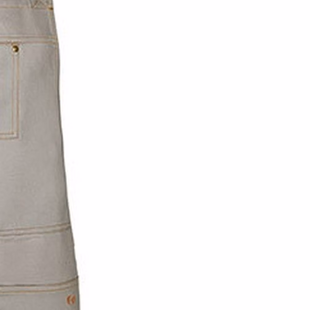Karlowsky Urban Casual Style Bib Apron in Pale Grey – 2