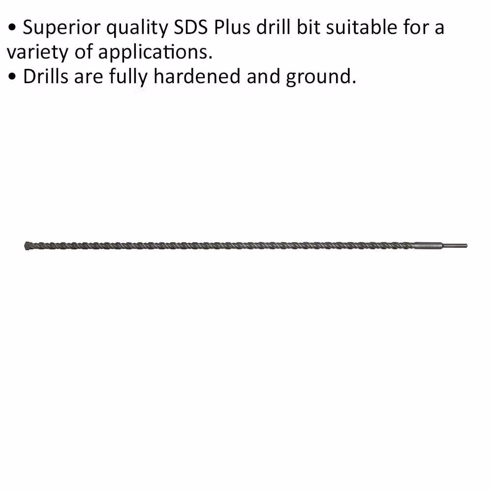 Loops SDS Plus Drill Bit, Silver, Diameter: 20 mm, Length: 1000 mm – 2