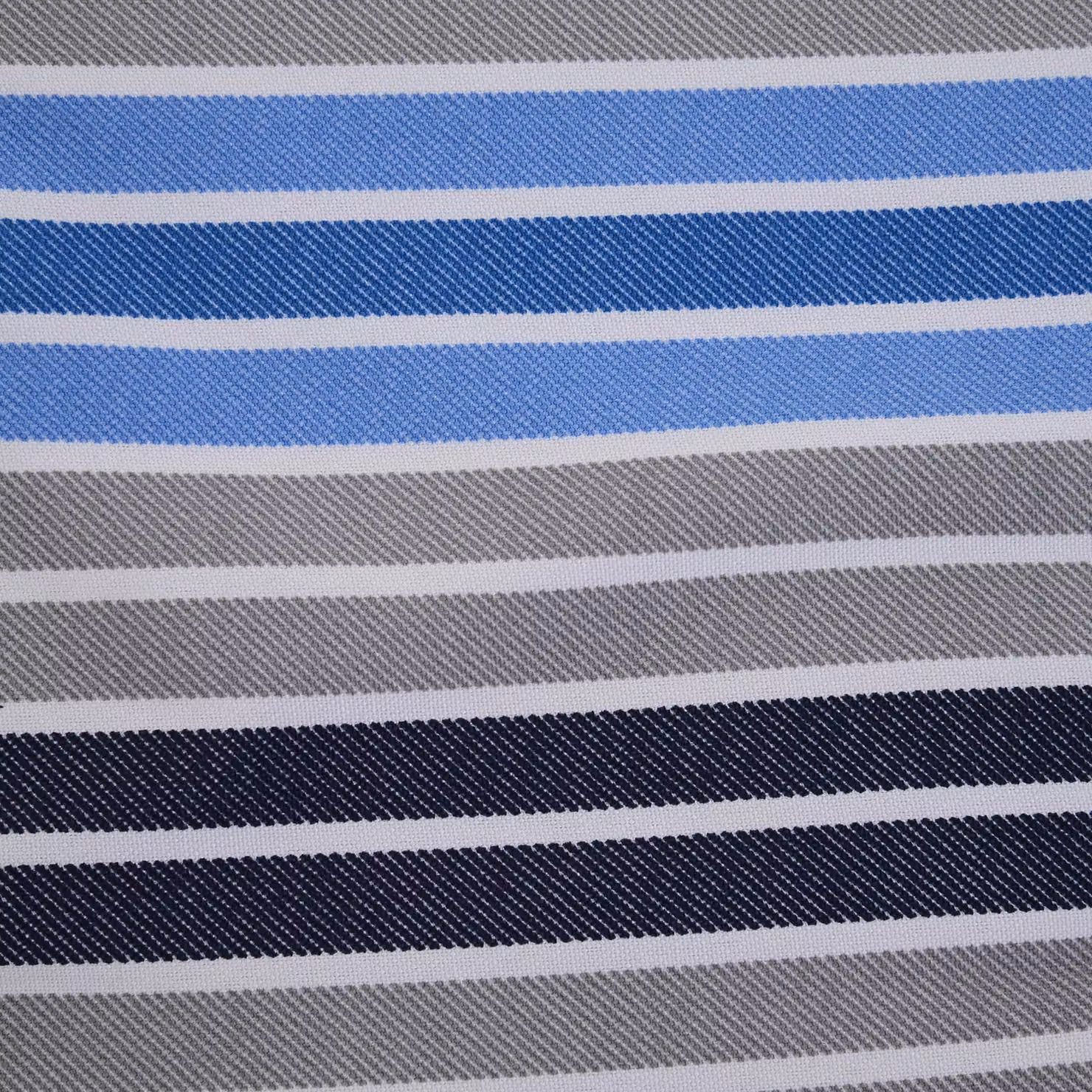 Outsunny Blue Maritime Striped Replacement Cushion for 2-3 Seater Outdoor Bench Swing Chair, W: 120 cm, D: 50 cm, H: 5 cm – 5