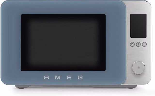 Smeg Matte Blue Convection Combi Microwave with Grill – 1