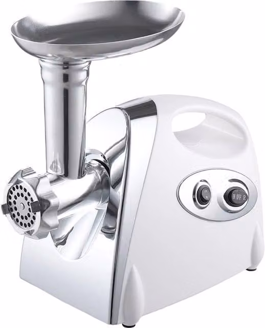 Livingandhome 2 in 1 Electric Meat Grinder and Sausage Stuffer, White