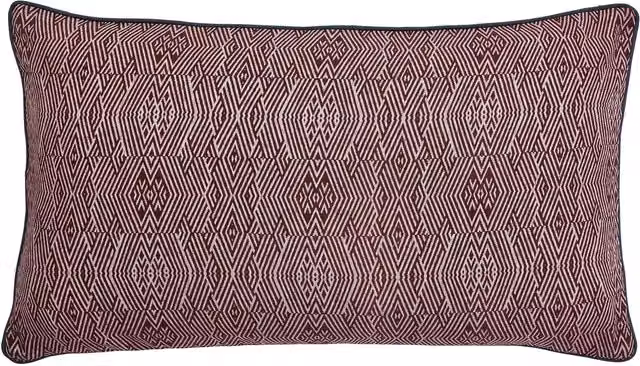Bedeck of Belfast Katara/Umma Mulberry Cotton Cushion W: 70 cm, D: 40 cm