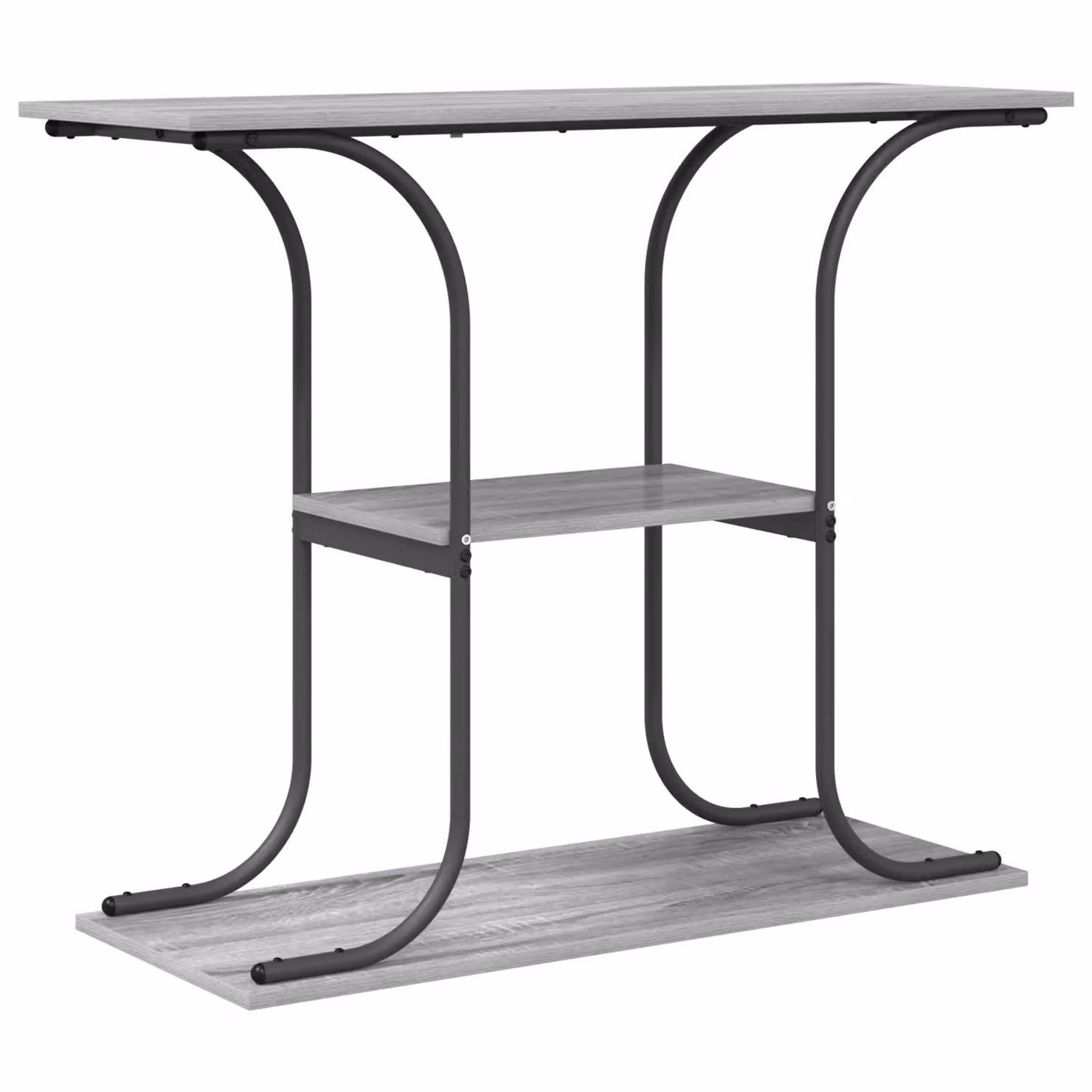 Berkfield Home Grey Sonoma Console Table, W: 101 cm, D: 35 cm, H: 80.5 cm – 2