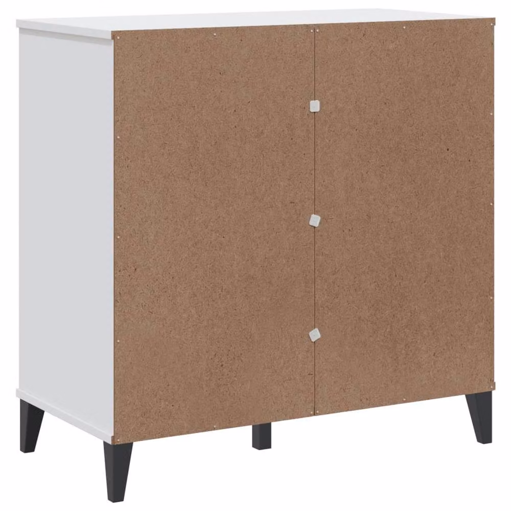 Berkfield Home VIKEN White Sideboard in Engineered Wood W/D/H: 80 x 40 x 80 cm – 4