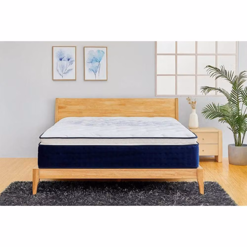Artesa Cloud Soft Pillow-Top King Size Mattress in White – 3