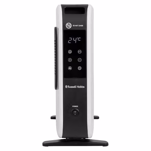 Russell Hobbs RHCVHTF2004 Digital Convector Heater, 2000W Electric with Turbo Fan and Timer, White – 9