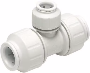 John Guest Speedfit Reducing Tee PEM3022BW White, Pack of 5