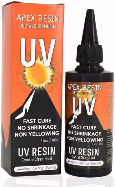 Apex Translucent UV Resin, 100g