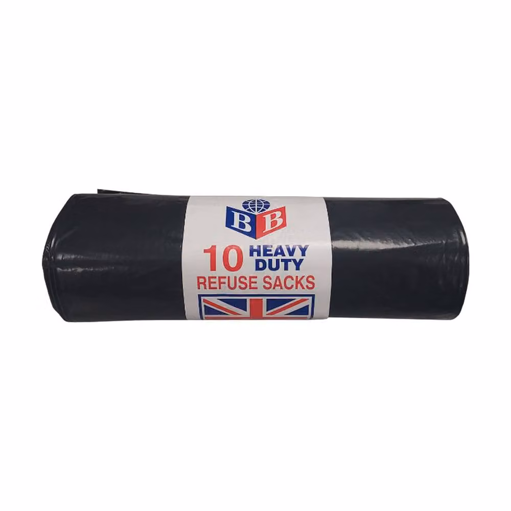 Universal Textiles Heavy Duty Dustbin Liners, 10 Pack, Black and Multicolour – 2