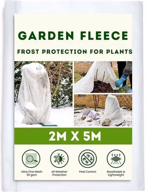Green Thumbz White Garden Fleece for Winter Protection and Growing Aid
