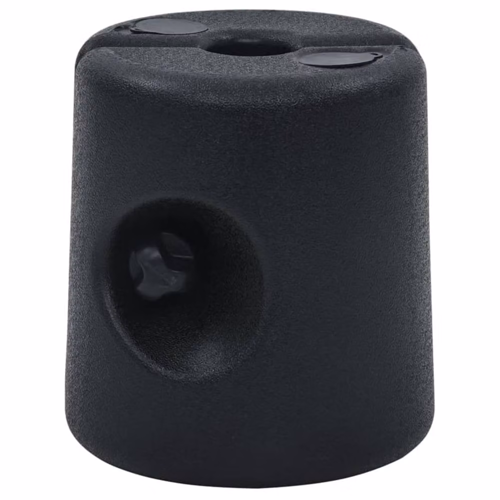 Berkfield Home Black PE Gazebo and Parasol Weights, 4 Pack – 2