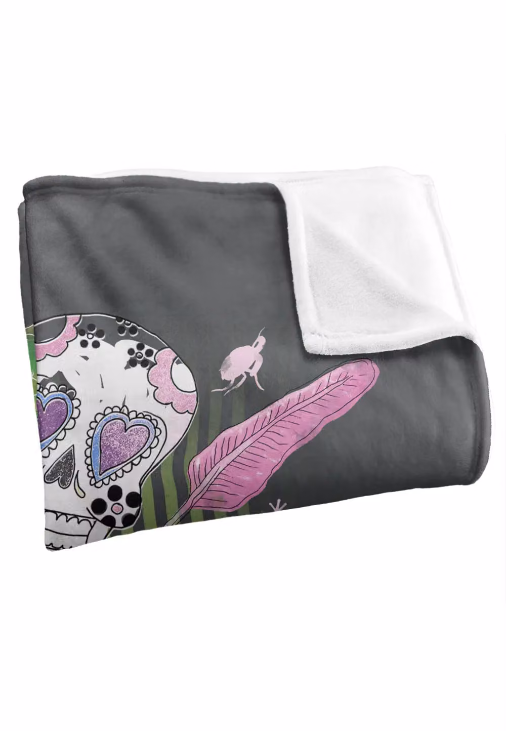 LOGOVISION Harry Potter Honeydukes Sugar Skulls Super Soft Fleece Throw Blanket, Multicolour, W/D/H: 152 x 127 x 1 cm – 3