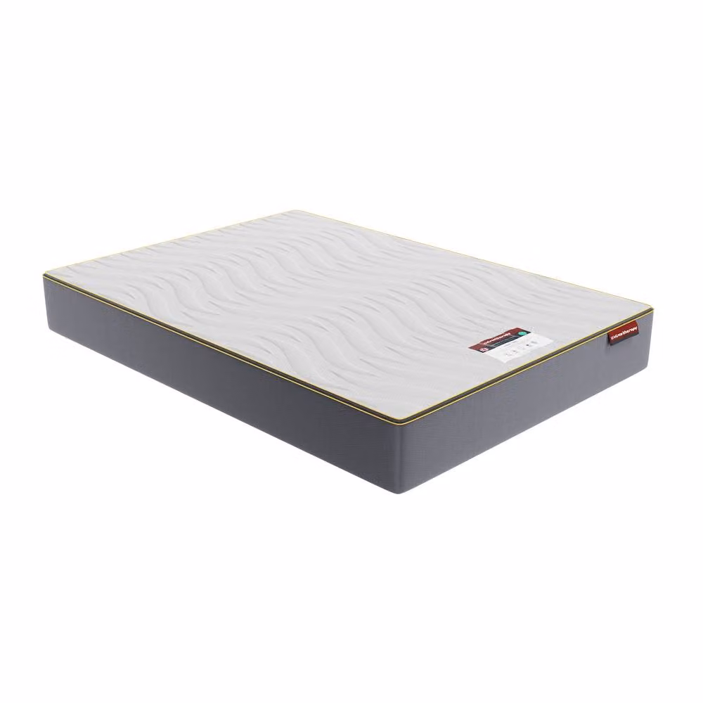 Rest Relax Visco Therapy Bliss Ortho Memory Foam Mattress, White, King Size, H: 25 cm, W: 180 cm, D: 200 cm – 2