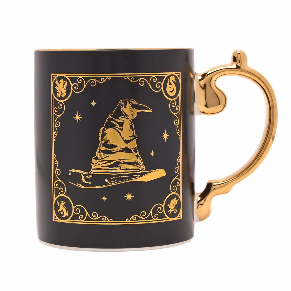 Widdop and Co Harry Potter Sorting Hat Ceramic Mug in Black and Gold – 3