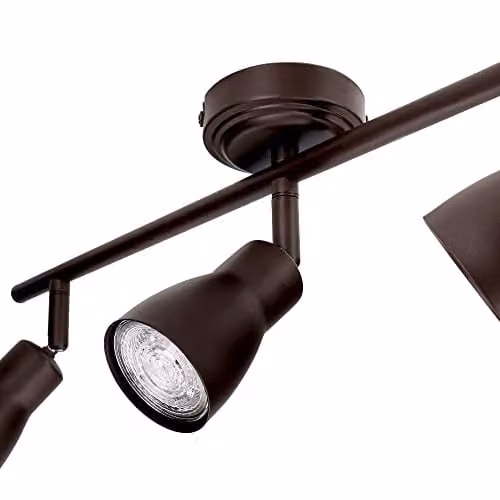 Netlighting Safran Triple Spotlight in Brown with 3x GU10 Adjustable Lamps – 5