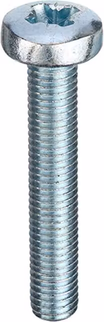 Unifix Pozi Pan Head Machine Screws M3.5 x 20, Grey