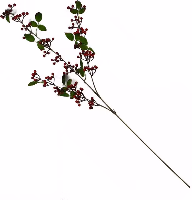 Botanik Artificial Red Christmas Berry Spray