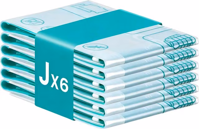 SONGMICS 6 Pack J Size Transparent Vacuum Storage Bags