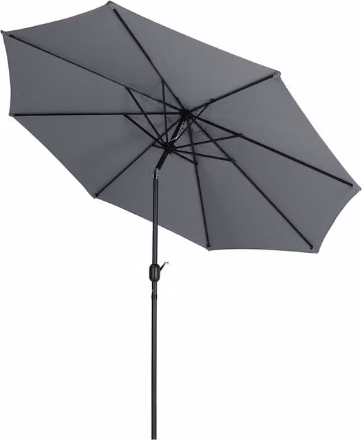Lifeideas 3m Rotating Cantilever Garden Parasol in Dark Grey