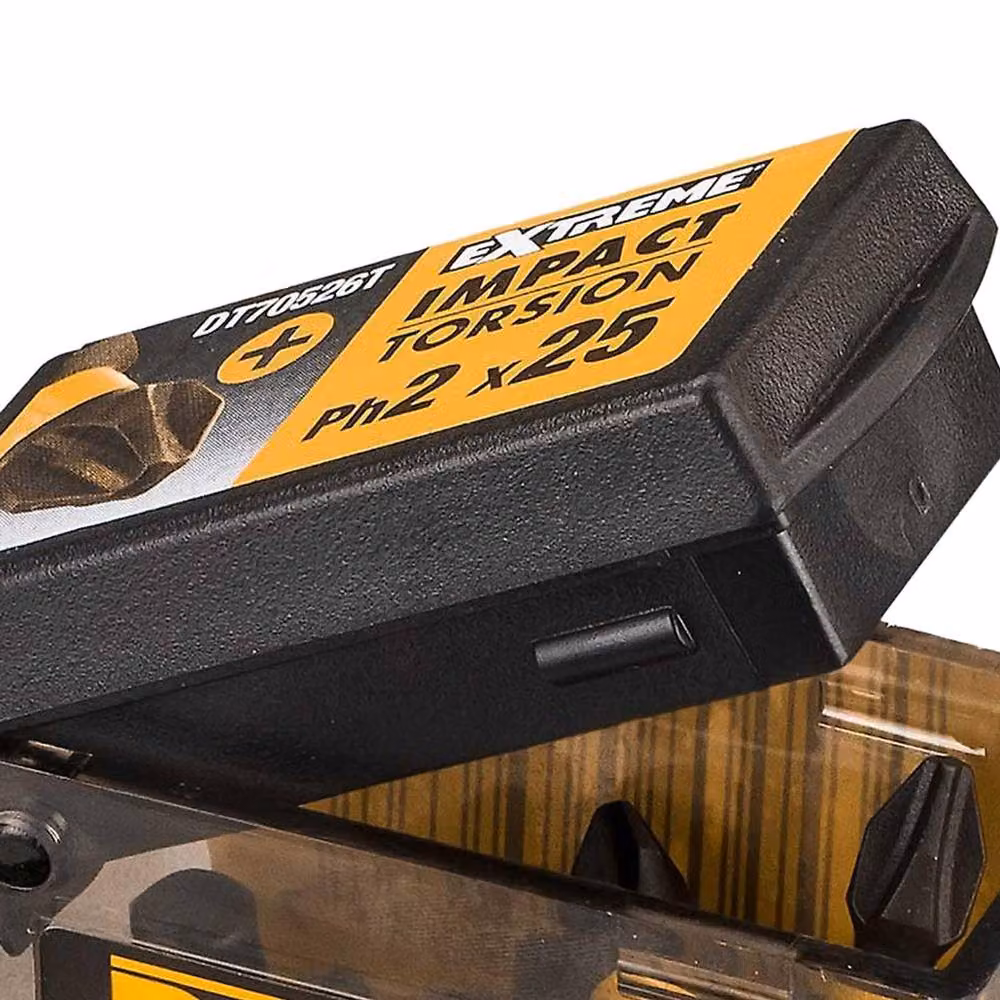 DeWalt Pozi Screwdriver Bit Pack of 25 in Grey and Black – 2