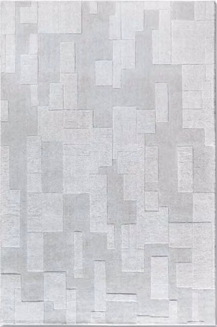 Villeroy & Boch 1906 Wilhelmine Wool and Cotton Rug in White, W: 160 cm, D: 230 cm