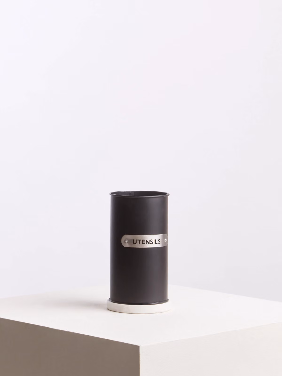 Orsina Black Enamel Freestanding Utensil Holder – 7