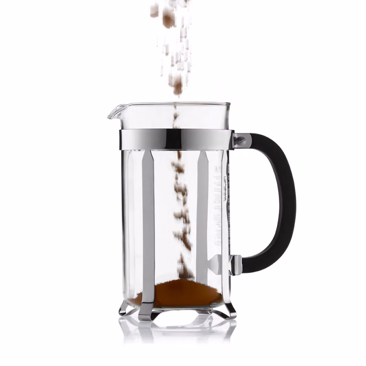 Bodum Chambord French Press Coffee Maker in Silver, 1000ml – 2