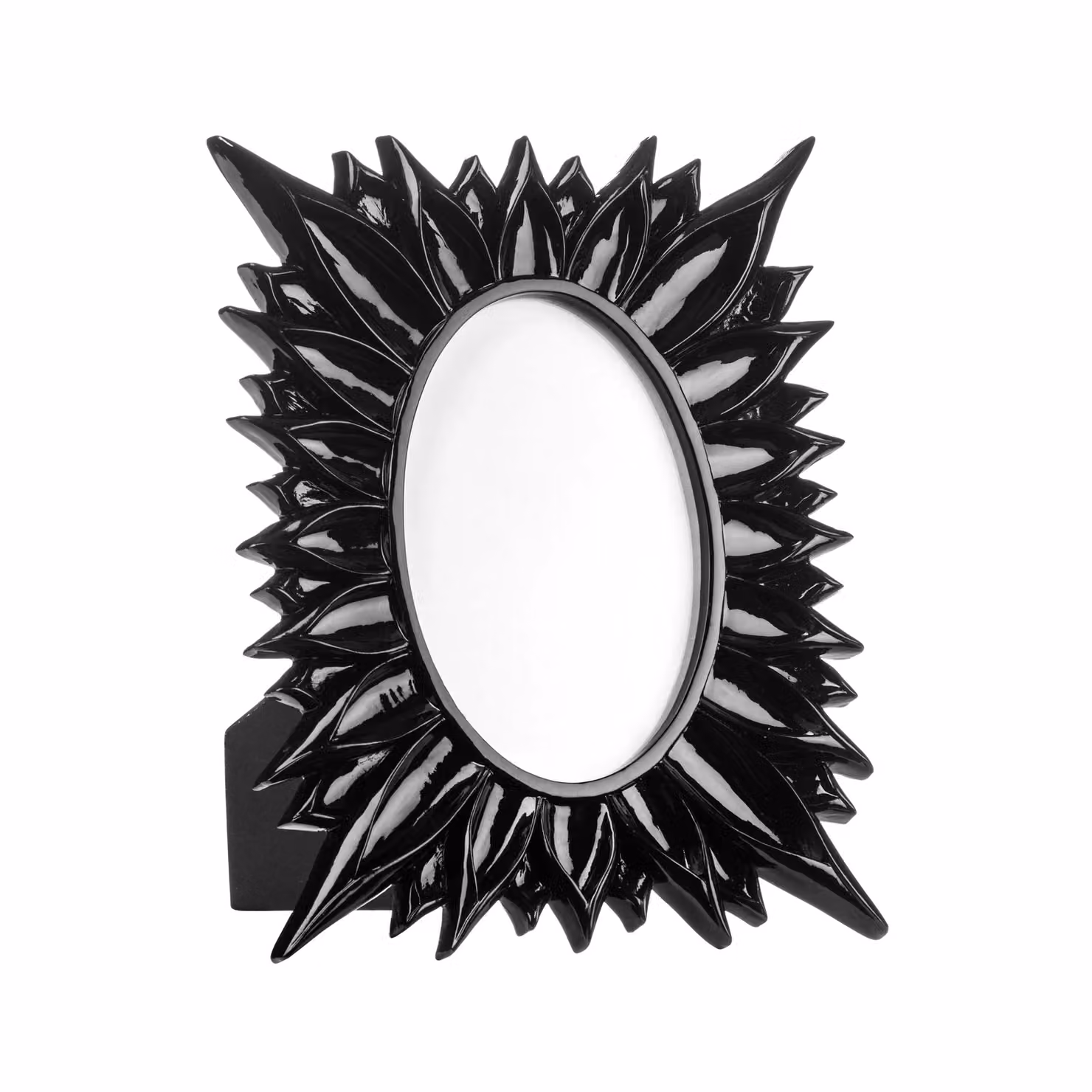 Orsina Raspberry Single Rectangular Wall Photo Frame in Black for 10x15 cm Images