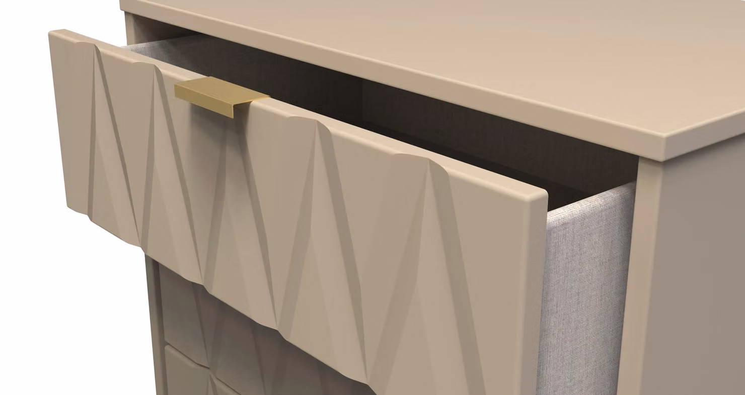 2 U Dallas 3 Drawer Midi Sideboard in Light Brown – 3