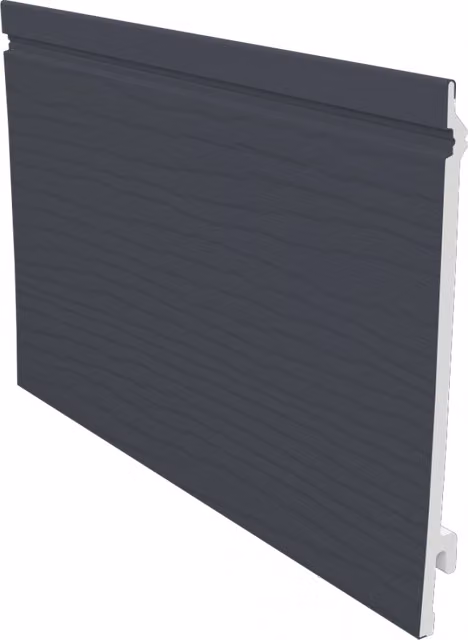 Freefoam PVC Weatherboard Cladding Board, Slate Grey, W: 17 cm, L: 5 m