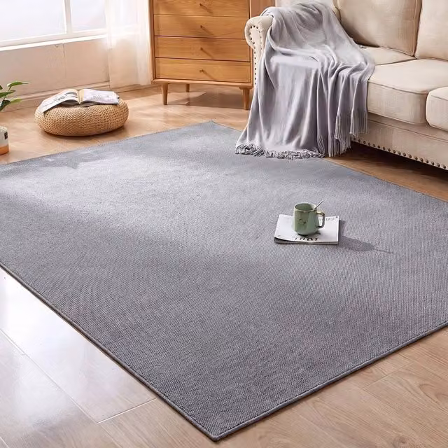 NESTLUNE Grey Faux Jute Pineapple Rug for Living Room or Hallway, W/D/H: 100 x 210 cm