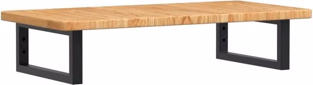 Berkfield Home Wall Mounted Basin Shelf in Brown Oak and Steel – 1