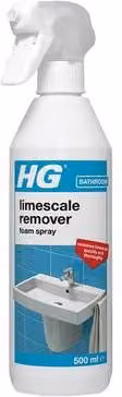 HG Living Limescale Remover Foam Spray, 500ml, White – 1