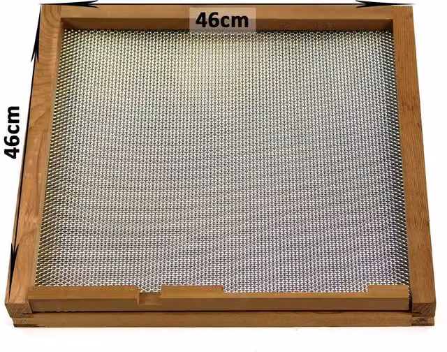 Actiasbee National Bee Hive Open Mesh Floor with Cedar Base in Brown