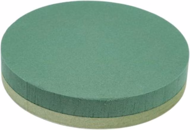 KDMD Green Foam Posy Pads for Parties and Birthdays, Pack of 12 – 1