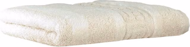 Cawo C Noblesse Fluffy Cotton Terry Velour Towel in Beige, Pack of 1