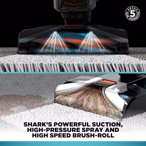 Shark CarpetXpert Deep Clean Carpet Cleaner EX200UK, White, 2.1L, 960W – 2