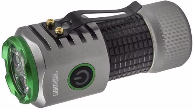 Lighthouse Nano Rechargeable LED Hand Torch in Grey – 3