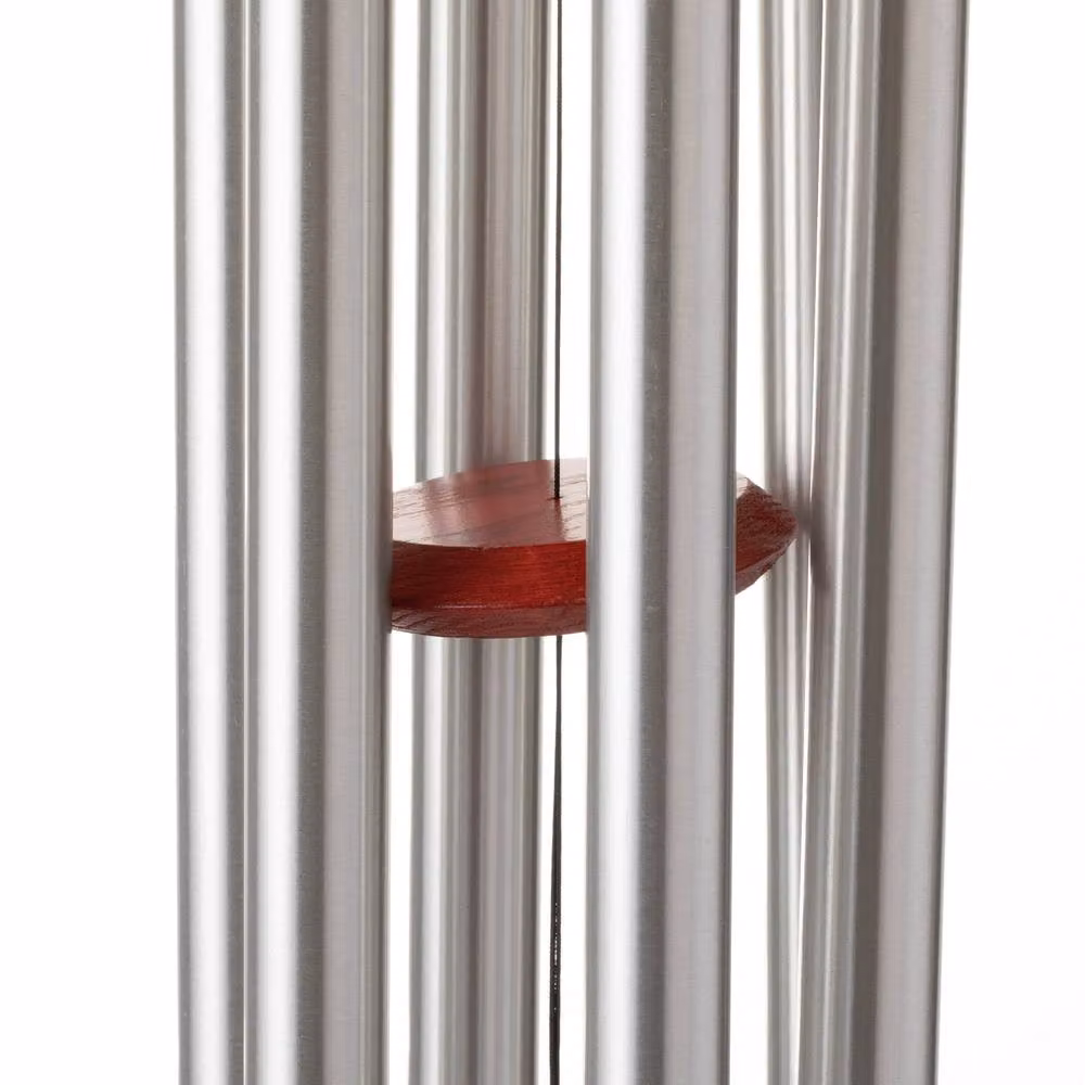 Woodstock Chimes Chimes of Earth Wind Chime in Silver – 4