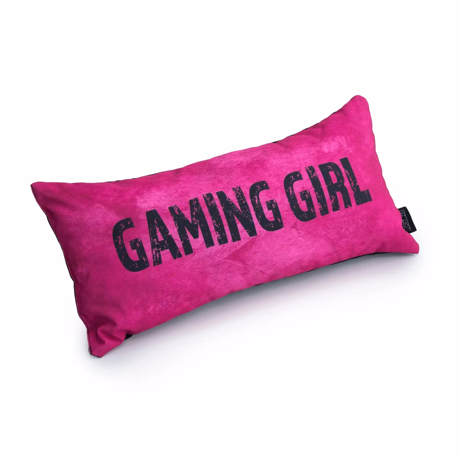GameOver Store Gaming Girl Rectangular Cushion, Pink