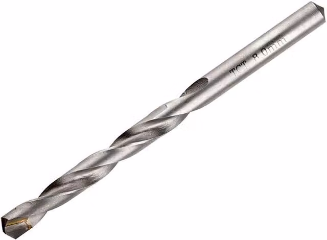 Irwin Carbide Tipped Stainless Steel Twist Drill Bits, Metric, Silver and Multicolour