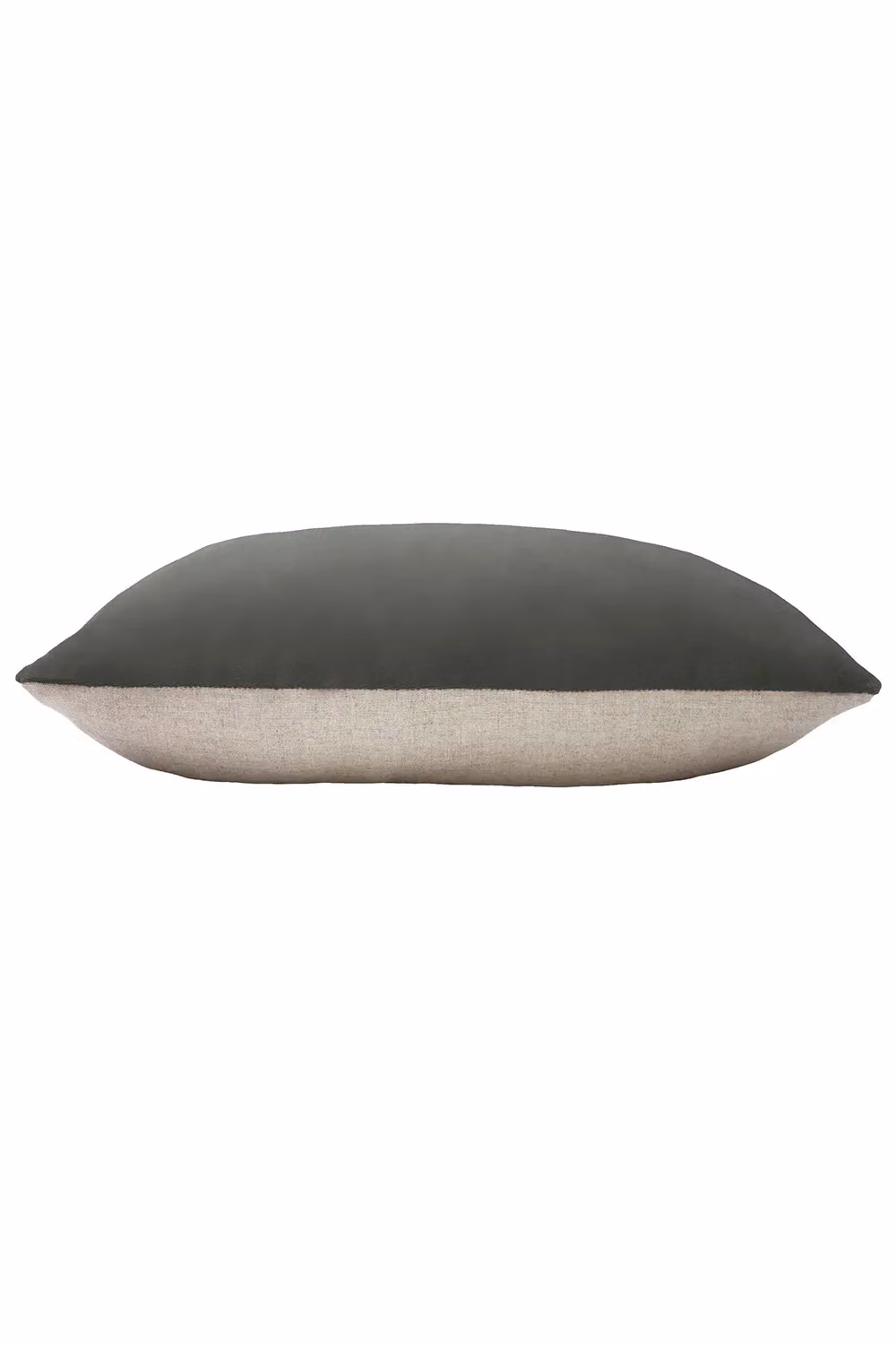 Furn Riva Home Grey Velvet and Linen Rectangular Cushion W/D/H: 40 x 40 x 40 cm – 2