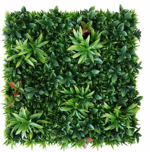 True Products Green Artificial Hedge Wall Panel for Wedding and Floral Decor