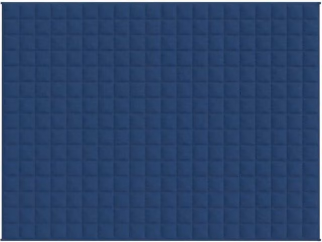 Berkfield Home Weighted Blanket in Blue, 152 x 203 cm, 11 kg – 1
