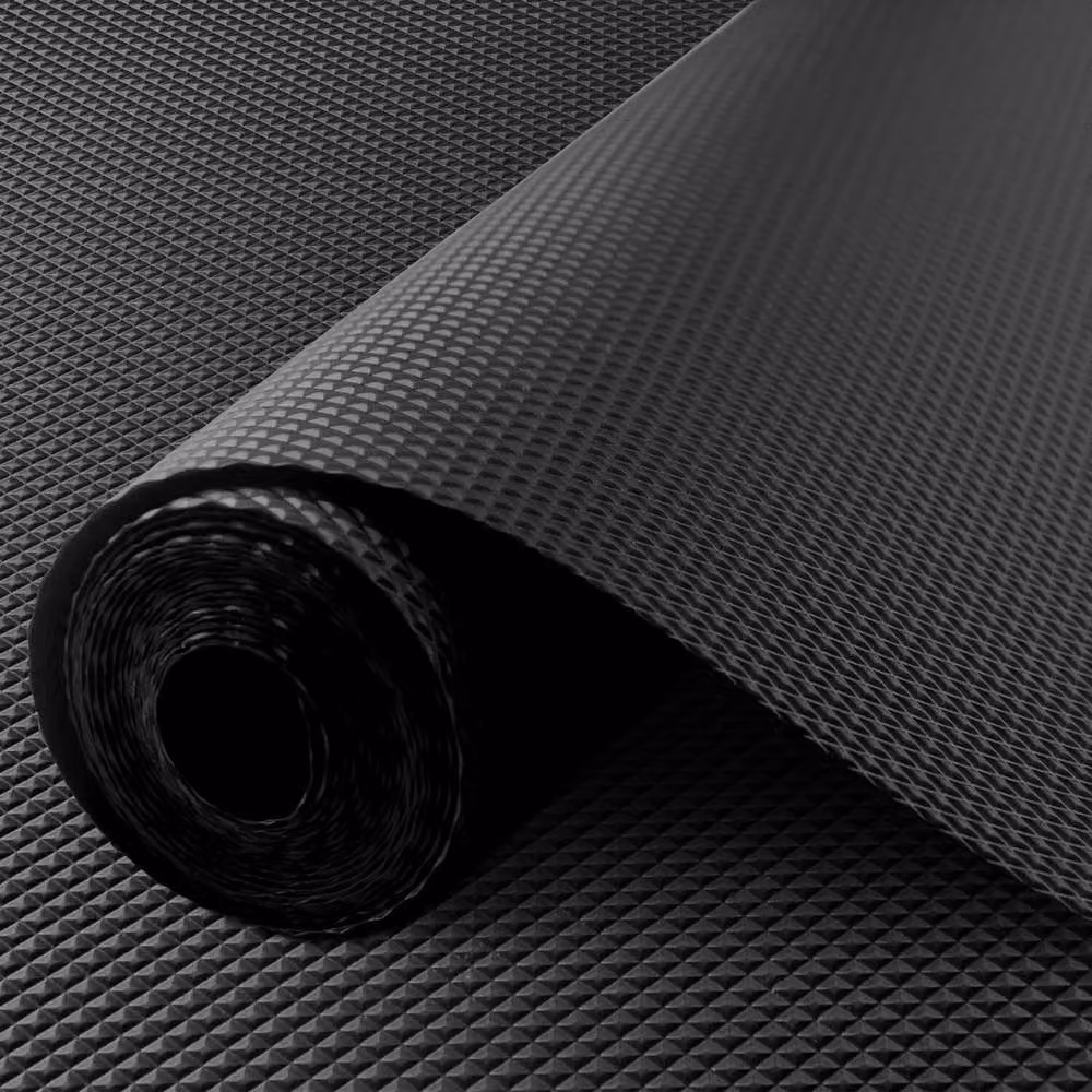 NESTLUNE Waterproof Bulk Roll Drawer and Shelf Liner Mat, Black, W: 60 cm, L: 600 cm – 5