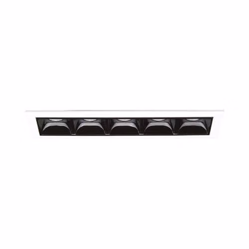 Netlighting Lika LED 5 Light Recessed Spotlight in White